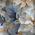 thumbnail image 4 of Designart "Ethereal Flourishing Rococo XII" Floral Blackout Curtain Panels, 4 of 4