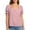 *Pink, variant on VBVC Women's Square Neck Puff Short Sleeve Blouse , Ladies' Button Front Ruffle Cuff Casual Top , Summer Loose Fit Daily Tops For Women,Black,S-2XL