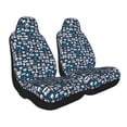 thumbnail image 2 of Sikiie Dental Seamless Car Seat Covers 2PCs Front Car Seat Covers Universal fit for Most Cars SUVs and Trucks-1, 2 of 9