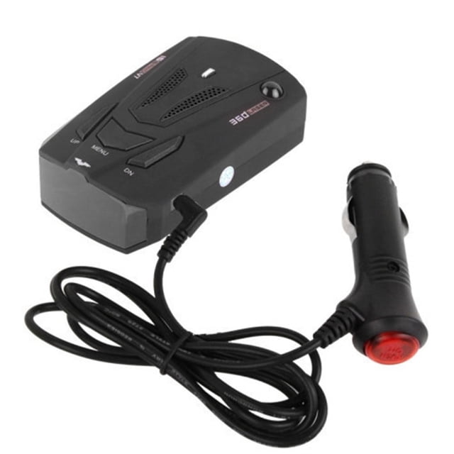 Detector de radar de velocidad solacol, detectores de radar inalámbricos para coches, detector de voz para coches, sistema de alarma de velocidad del vehículo LED