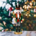 thumbnail image 4 of Adorno de Cascanueces Gloria Figuras de Cascanueces de Navidad 9.84 Pulgadas Figura del Soldado Cascanueces, 4 of 6