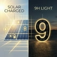 thumbnail image 4 of Solar Led House Numbers & Letters, 9 Inch Solar Lighted House Numbers for Outside, Light Up Waterproof Led Address Numbers Signs, IP65 Waterproof, 8–12h Night Visibility, Easy DIY Install, 4 of 9