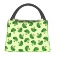 thumbnail image 1 of Disketp Broccoli Vegetables Bolsa Térmica Estampada, Bolsa Térmica Aislante para Almuerzo, Playa y Campamento, 1 of 6