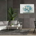 thumbnail image 6 of Epic Graffiti 'Blue Hydrangea Cottage Crop' by Carol Rowan, Giclee Canvas Wall Art, 60"x40", 6 of 8