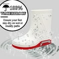 thumbnail image 2 of AUXDIQ Men Rain Boots Outdoor Garden Boots Waterproof Mid-calf Rain Shoes, 2 of 6