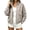 Beige, variant on Ghalytn Women's Fleece Lined Full Zip Jacket, Stand Collar Drop Shoulder Cargo Pocket Casual Outerwear