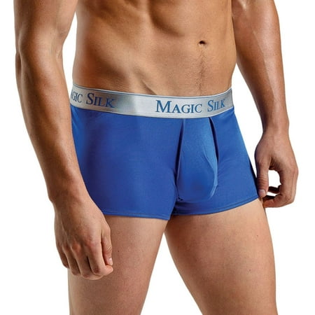 - Men's Magic Silk 7186 100% Silk Knit Trunk