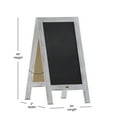 thumbnail image 5 of Emma + Oliver Magnetic Two-Sided A-Frame Folding Chalkboard, 5 of 11