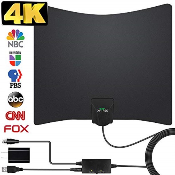 tv antenna, 2020 newest hdtv indoor digital amplified tv antennas 130+ miles range with