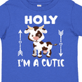 thumbnail image 4 of Inktastic I'm a Cutie White and Brown Holstein Cow with Arrows Boys or Girls Toddler T-Shirt, 4 of 5