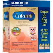 Enfamil A.R. Ready to Use Infant Formula, 8 fl oz, 4 count