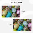thumbnail image 4 of Placemats Set of 4 / 6, Easter Egg1 Placemats for Dining Table Indoor/Outdoors Heat Resistant Washable Placemats 18" x 12", 4 of 8