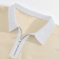 thumbnail image 5 of Luvrsol Tshirts Shirts for Men Solid Basic Cotton Turndown Collar Short Sleeve Standard Fit Daily Shirts S-3XL, 5 of 8