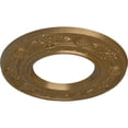 thumbnail image 3 of Ekena Millwork 8"OD x 3 7/8"ID x 1/2"P Daniela Ceiling Medallion (Fits Canopies up to 3 7/8"), Hand-Painted Pale Gold, 3 of 6