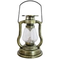 thumbnail image 2 of Hanging Handle Solar LED Outdoor Decorative Light Waterproof Solar Lantern Candle Light with LED Yellow Flashing Light for Outdoor Camping, 2 of 9