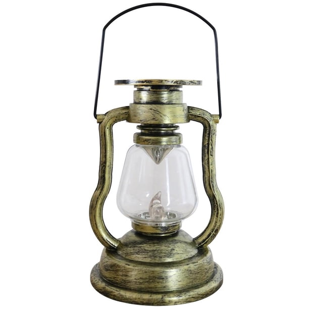 Manija Colgante Solar Led Luz Decorativa Para Exteriores Linterna Solar A Prueba De Agua Luz De Vela Con Led Luz Intermitente Amarilla Para Acampar Al Aire Libre Serendint HA015607-00