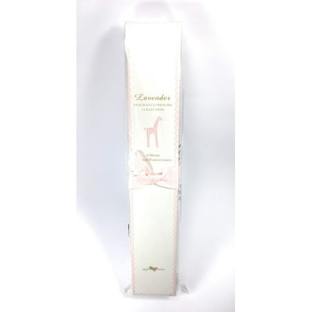 Applesauce Scented Drawer Liner With Baby Powder Scent Pink