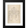 thumbnail image 2 of Johann Baptist Modler 18x24 Black Modern Framed Museum Art Print Titled - Design for an Alter with Saint Michael and the Dragon (1715-74), 2 of 5