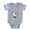 Heather Grey, variant on CafePress - Sheep 1 FIN - Cute Infant Baby Football Bodysuit