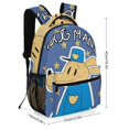 thumbnail image 2 of Dog Man Unisex Backpack Book Bag Durable Sport Backpack Cute Pattern for Presc-hool Travel Ruckack, 2 of 8