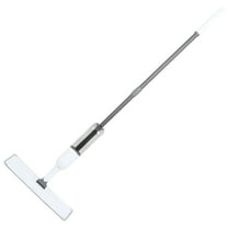 COMPUKAS Tile Mop White Stainless Steel Microfiber 1 Set