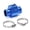 BLUE 28mm, variant on 1Pc Water Temp Temperature Joint Pipe Sensor Gauge Radiator Hose Adapter Size 28mm / 30mm / 32mm / 34mm / 36mm / 38mm / 40mm