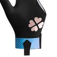 thumbnail image 2 of Juego guantes billar para zurdos actualizados a guantes dedo transpirables para mujeres para billar (XG77 zurdo azul-Rosa S), 2 of 5