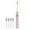 Pink, variant on Jubipavy Electric Toothbrush USB Rechargeable with 4 Brush Heads 6 Modes Smart Timer Electric for Adults and Kids