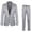 Grey, variant on sususu Mens Slim Fit Blazer Jacket,Suits for Men Green,Business Fashion Slim Fit Classic Leisure Suit Jacket for Style and Modern Comfort