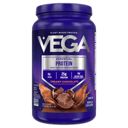 Vega - Original Protein Plant-Based Protein Powder, Chocolate, Gluten-Free, 25g Protein, 20 Servings (32.5oz)