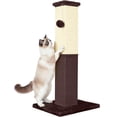 thumbnail image 1 of Cat Scratching Post, 32 Inch Cat Scratching Post for Large Cats, Cat Scratcher with Nature Sisal, Cat Scratch Post for Indoor Large Cats and Kitten, Brown, 1 of 14