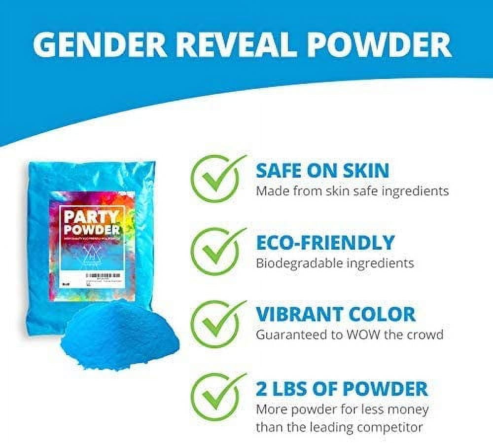 Gender Reveal Powders for Burnouts Explosions Tannerite Reveal Parties  HAWWWY Incognito Bags 