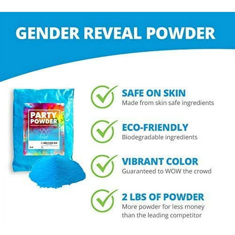 Hawwwy Colorful Powder for Holi Festival, Burnout Girl/Boy Gender