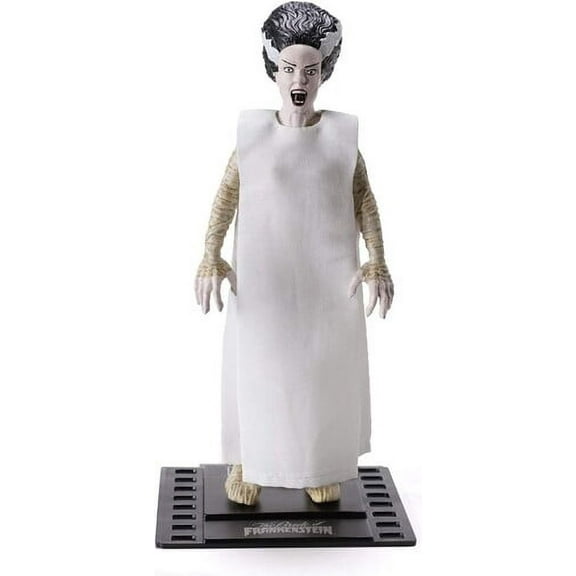 The Noble Collection - Universal Monsters Bendyfigs - Bride of Frankenstein, Noble Collection, Gifts