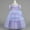 Purple#1, variant on SuTry Middle Large Children's Sequined Mesh Softness Fabric Solid Color Princess Dress Sequins Catch Light Fits Special Events(Beige,1 Years)