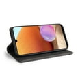 thumbnail image 3 of TECH CIRCLE For Samsung Galaxy A32 4G, Leather Wallet Case with RFID Blocking Card Holder Flip Case Shockproof Kickstand Protection Cover For Samsung Galaxy A32 4G,Black, 3 of 5