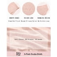 thumbnail image 3 of Baby Phat Women's Panties Lace Thong Glitter Logo 5 Pack, 3 of 4
