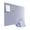 Light Grey, variant on Cork Board Alternative Felt Bulletin Board Tiles,6Pcs Slats Wall Paneling Cork Boards for Offices Push Pin Boards