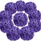 thumbnail image 1 of Cabezas de hortensia de seda flojery con flores artificiales (moradas), 1 of 6