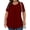 D-Wine Red, variant on KOITHOT Womens Plus Size Tops Tunic Short Sleeve Crew Neck Shirts Casual Soft Blouse 1X-5X