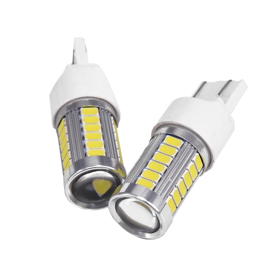 2pcs 6000K White T20 7443 7440 5630 33SMD LED Dome Map Car Backup Reverse Lights