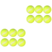 12 PCS Practice Tennis Balls Tenis Lica Accessory Regular Sports Ordinary Child