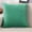 Dark Green, variant on yulier Couch Throw Pillow Cover, Outdoor Pillow Case for Garden Patio Furniture Balcony Chairs, Square Solid Decorative Cushion Case for Sofa Bed Living Room Bedroom, 16x16 Inch, Dark Green