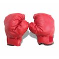 thumbnail image 1 of Children Kids Boxing Uniform Set Hooded Robe Short Sleeve Top Shorts Boxing Clothes Halloween Costume, 1 of 9