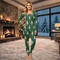 thumbnail image 2 of Christmas Family Matching Pajamas Set, Christmas Printed Printed Long Sleeve Sleepwear, Holiday Family PJs for Family Members of All Ages Christmas Photos & Holiday Celebrations, 2 of 6