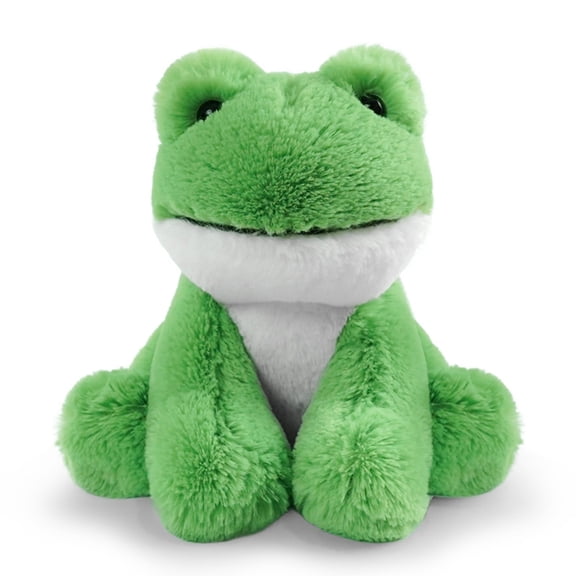 Just qunseen 8.5" Frog Stuffed Animal Plush Toy Soft Educational for Boys Girls Gift