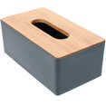 thumbnail image 4 of Rectangular Tissue Cover Modern Style Storage Box Home Use Green 21.5x12x8.5cm Easy Access 1Set, 4 of 4