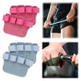 thumbnail image 3 of Fitn Gym Grip Pads Thiened Double Layer Cowhide Finger T4X4 4 Gym G, 3 of 8