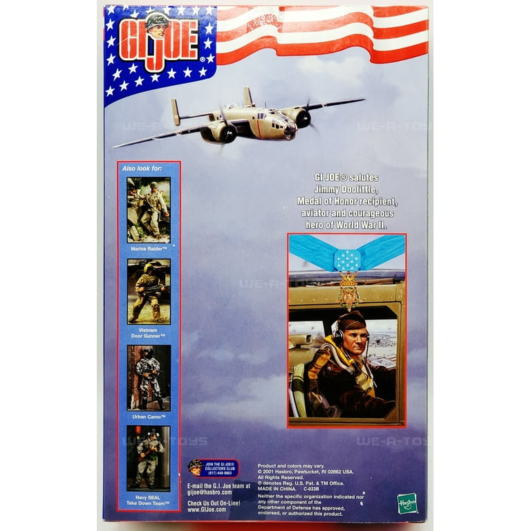 Hasbro 2001 Gi Joe Medal of Honor Recipient Jimmy Doolittle