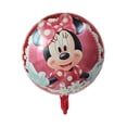 thumbnail image 2 of Globos redondos de aluminio con dibujos animados de Mickey y Minnie para niños, decoración para fiesta de cumpleaños, juguetes para Baby Shower, 10 piezas y 18 pulgadas（style-2 18 pulgadas, 2 of 5